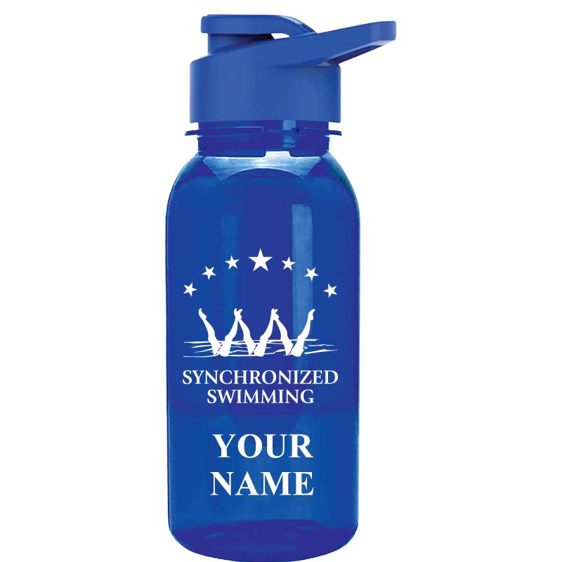 WATER BOTTLE 18OZ BLUE