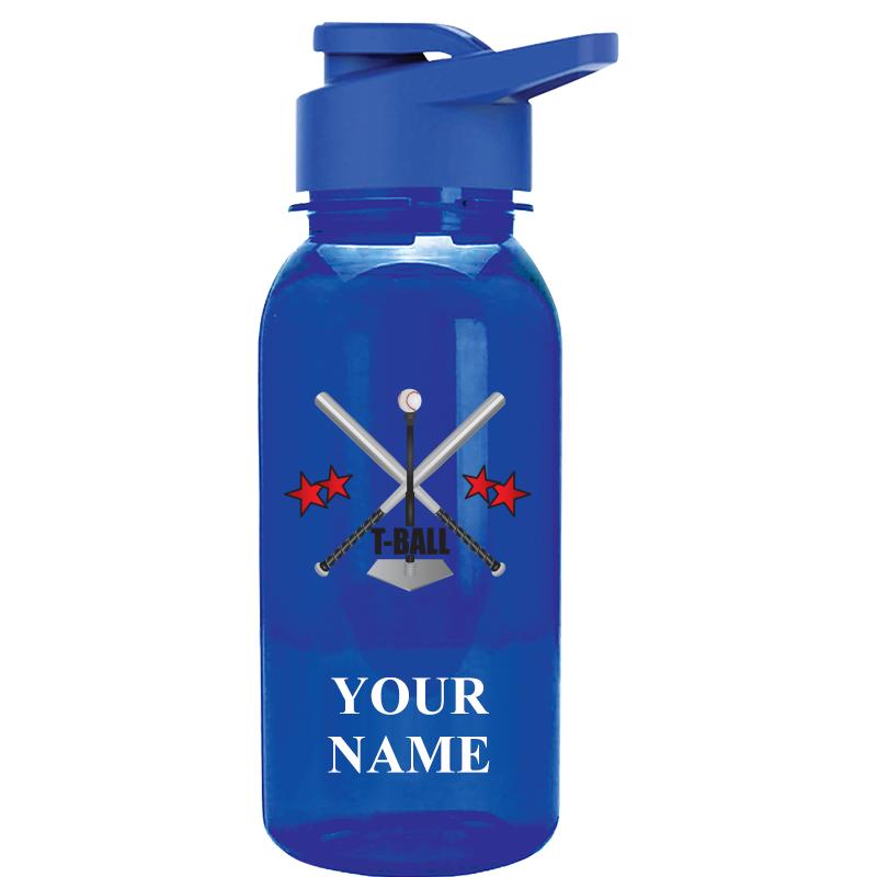 WATER BOTTLE 18OZ BLUE