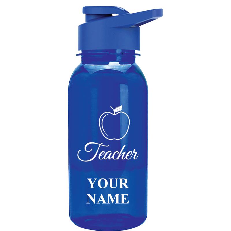 WATER BOTTLE 18OZ BLUE
