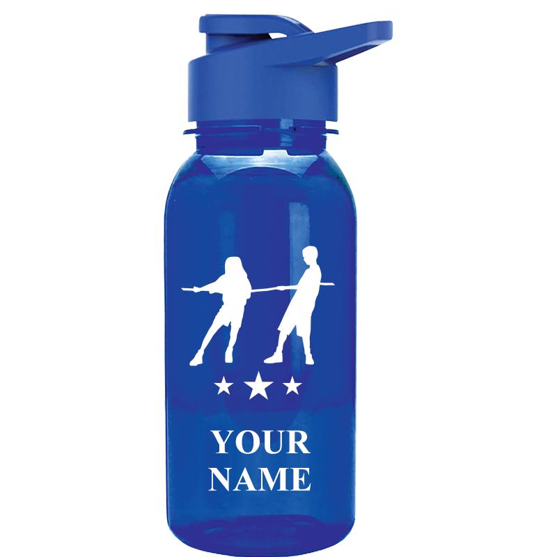 WATER BOTTLE 18OZ BLUE