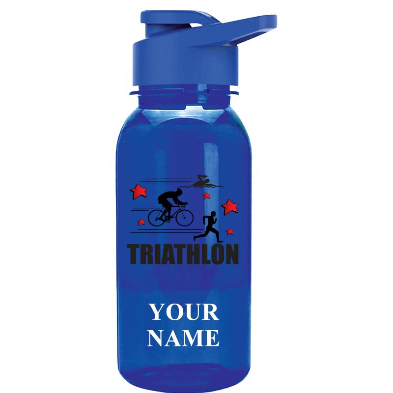 WATER BOTTLE 18OZ BLUE