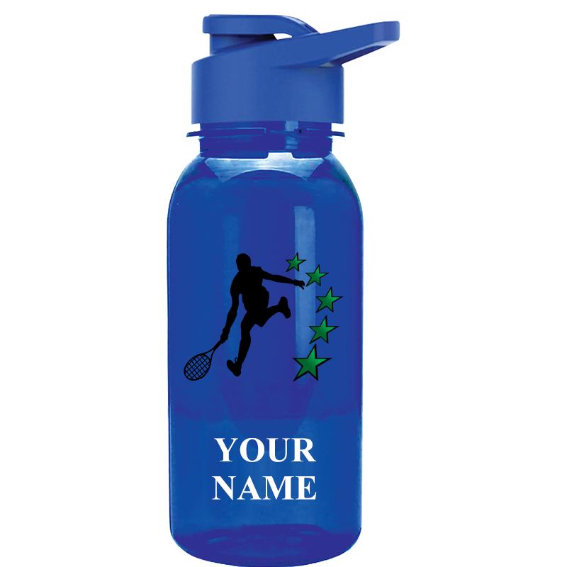 WATER BOTTLE 18OZ BLUE