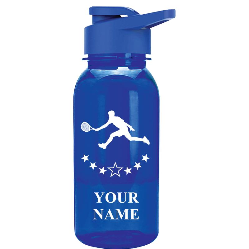 WATER BOTTLE 18OZ BLUE
