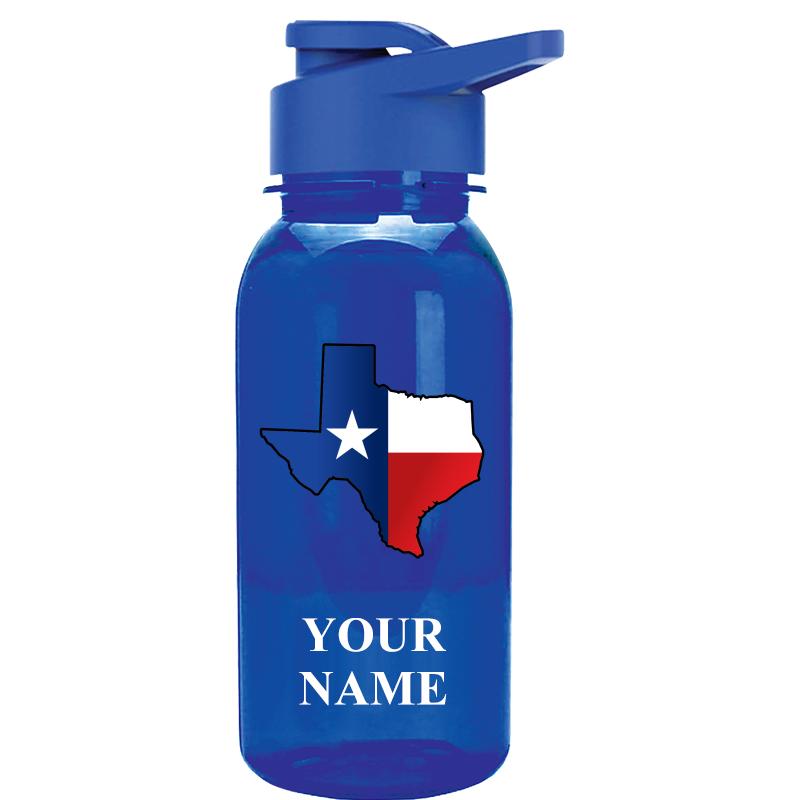 WATER BOTTLE 18OZ BLUE