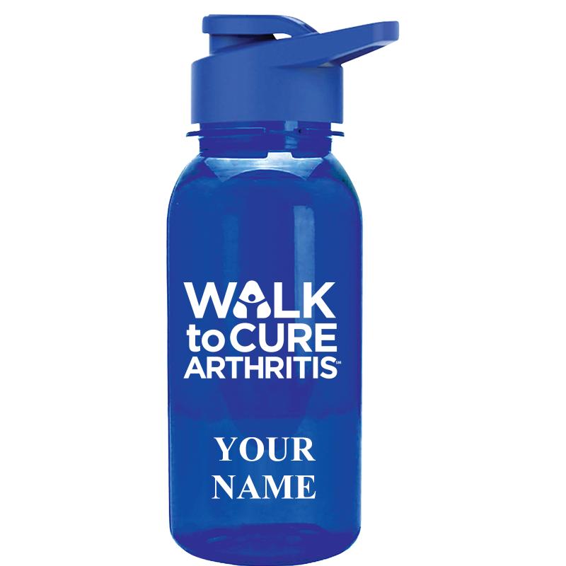 WATER BOTTLE 18OZ BLUE