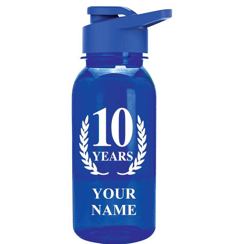 WATER BOTTLE 18OZ BLUE