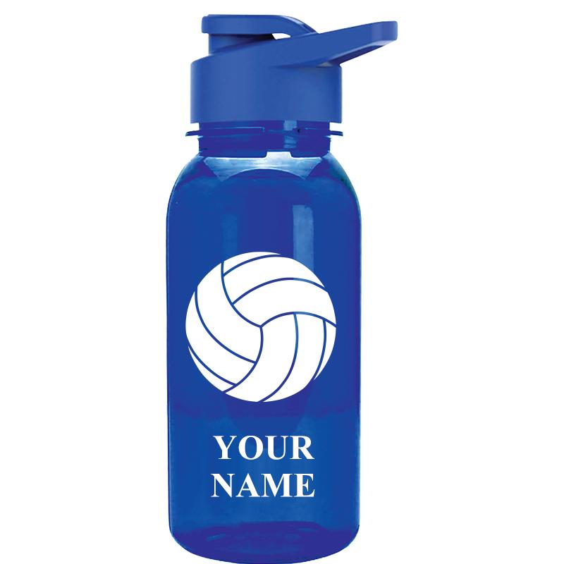 WATER BOTTLE 18OZ BLUE