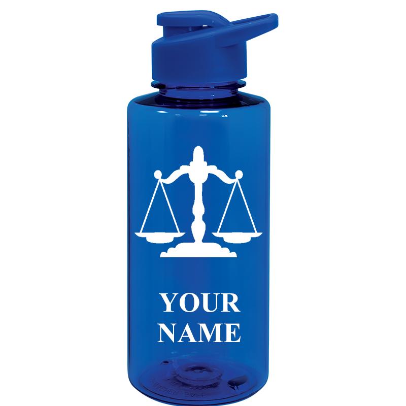 WATER BOTTLE 36OZ BLUE