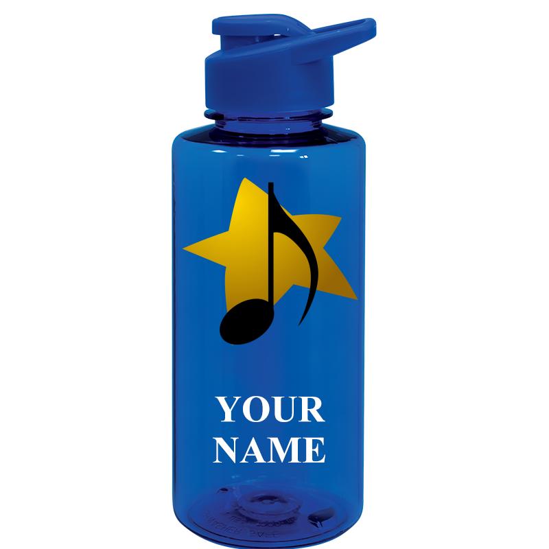 WATER BOTTLE 36OZ BLUE