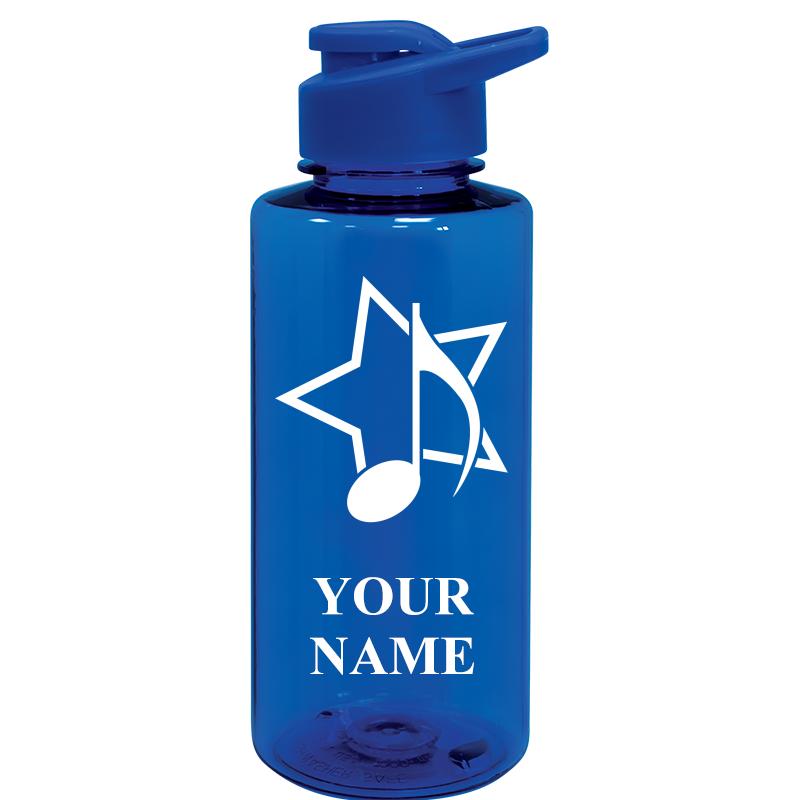 WATER BOTTLE 36OZ BLUE