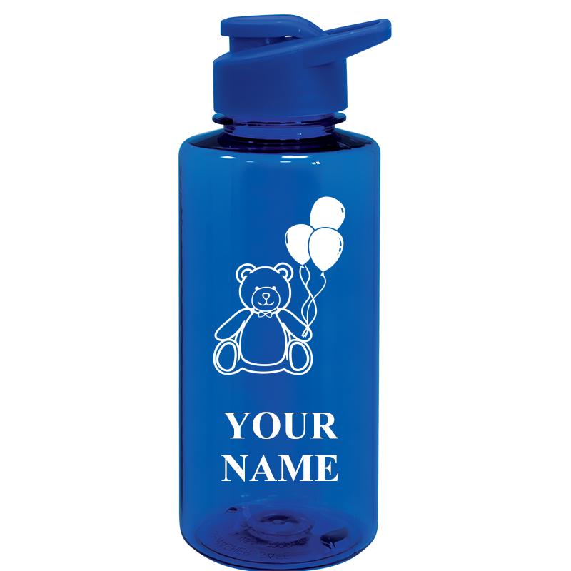 WATER BOTTLE 36OZ BLUE