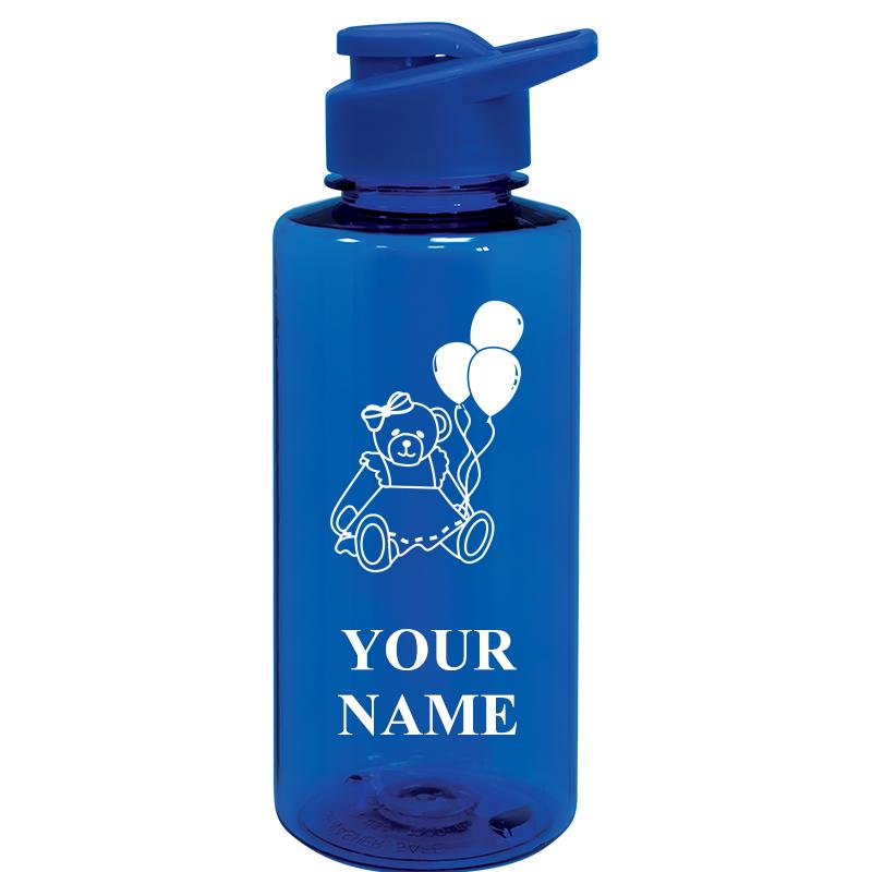 WATER BOTTLE 36OZ BLUE