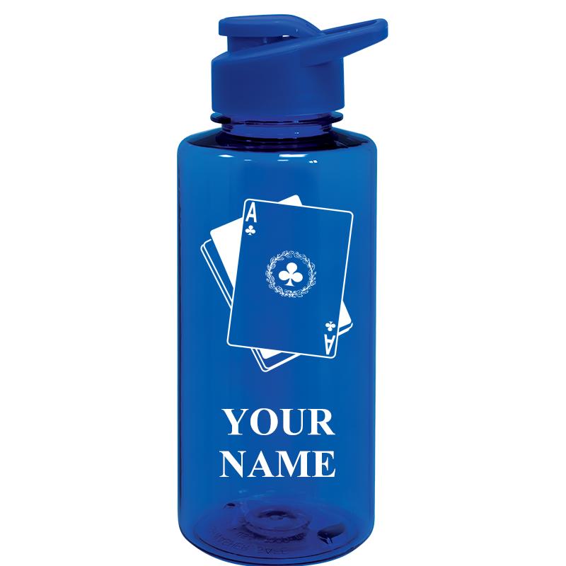 WATER BOTTLE 36OZ BLUE