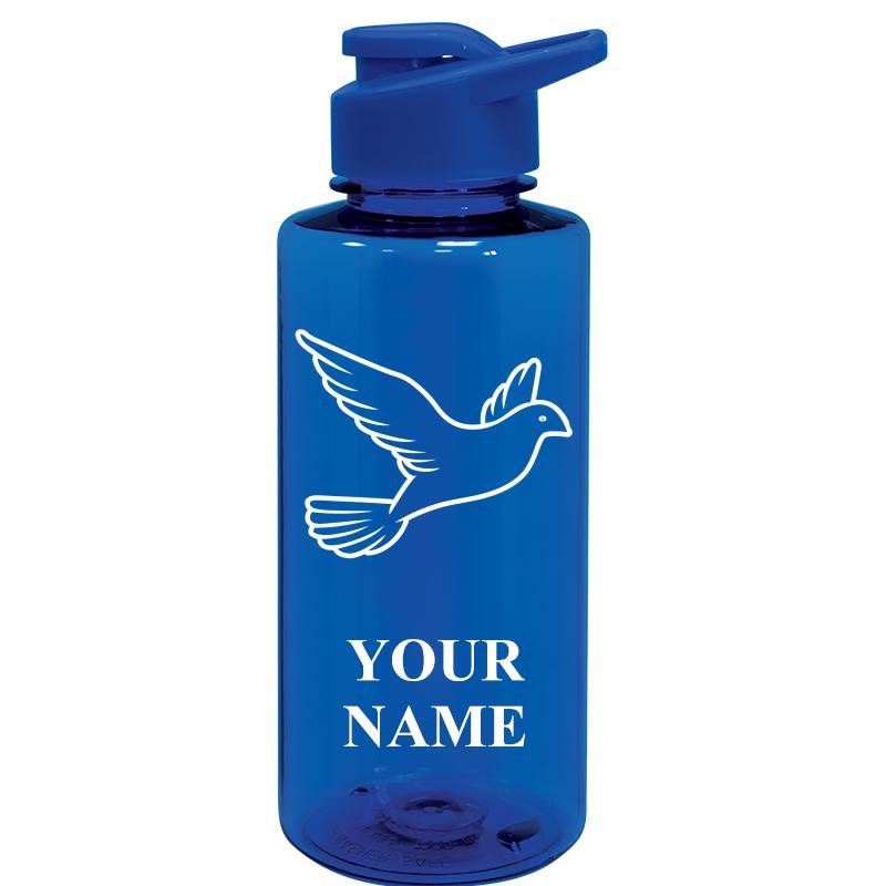 WATER BOTTLE 36OZ BLUE