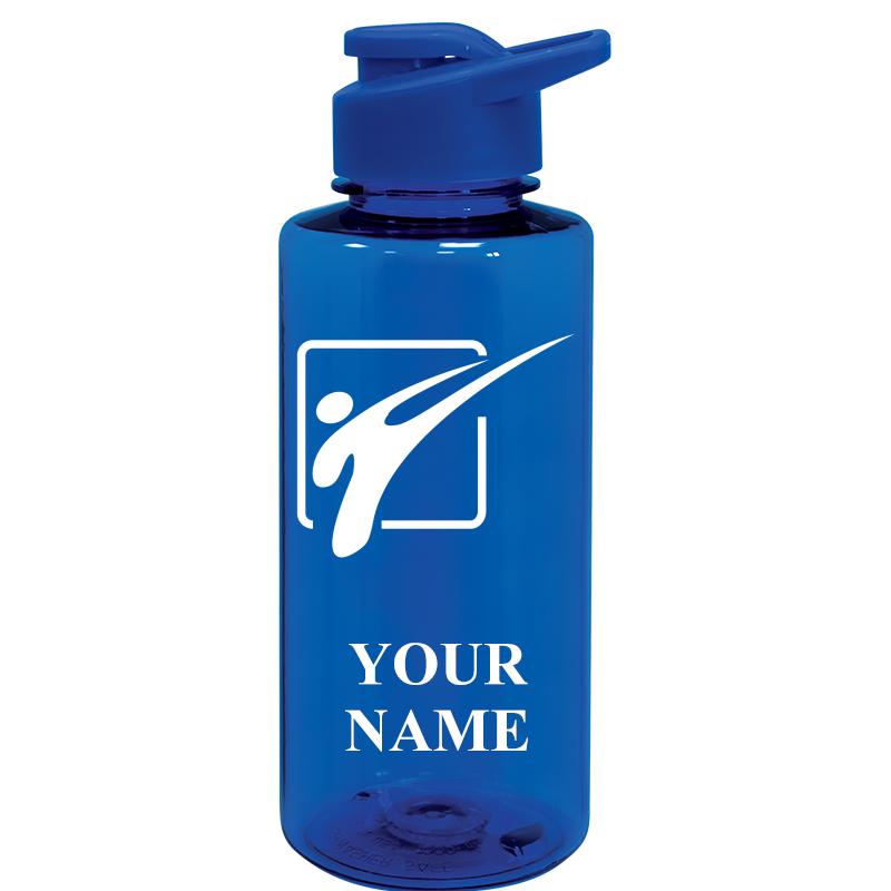 WATER BOTTLE 36OZ BLUE