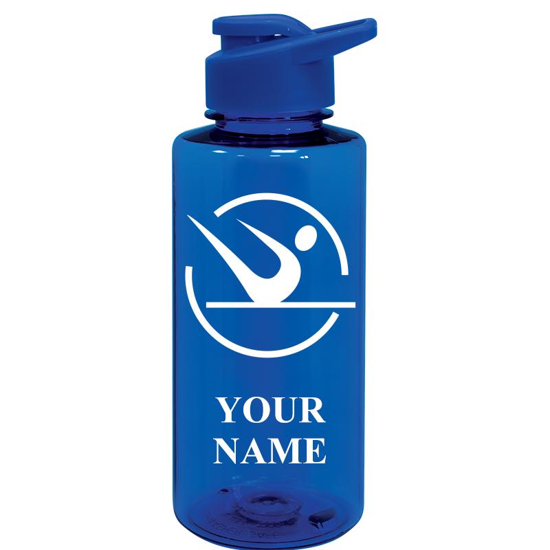 WATER BOTTLE 36OZ BLUE
