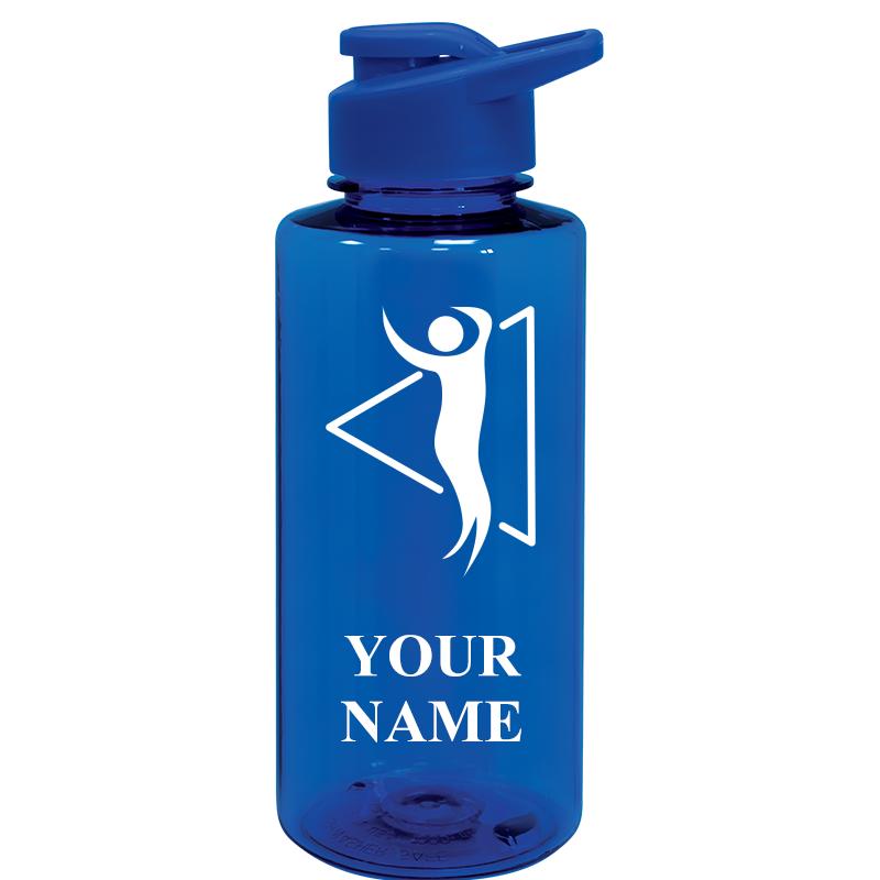 WATER BOTTLE 36OZ BLUE