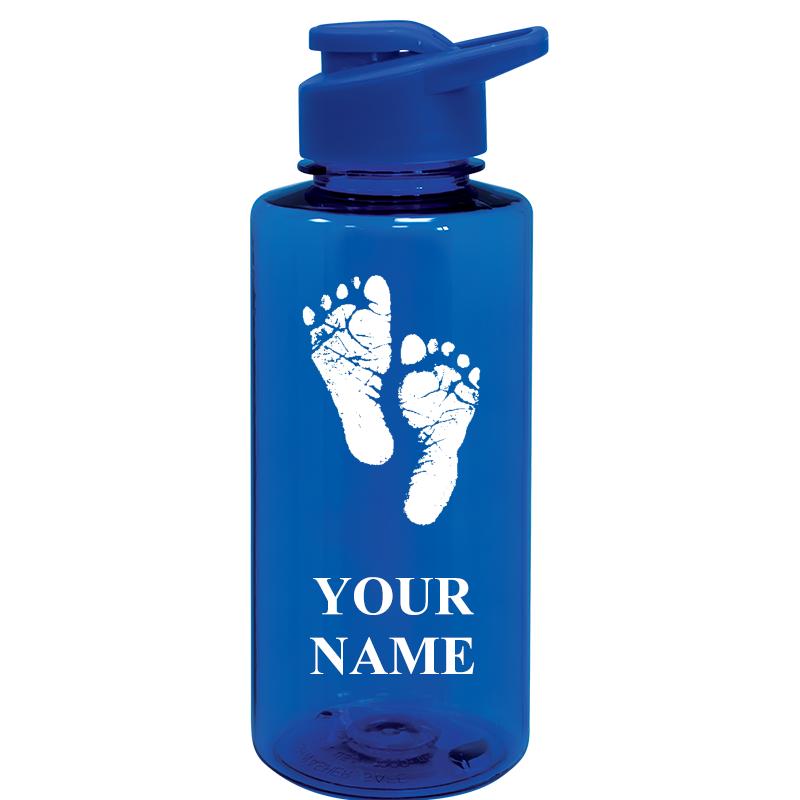 WATER BOTTLE 36OZ BLUE