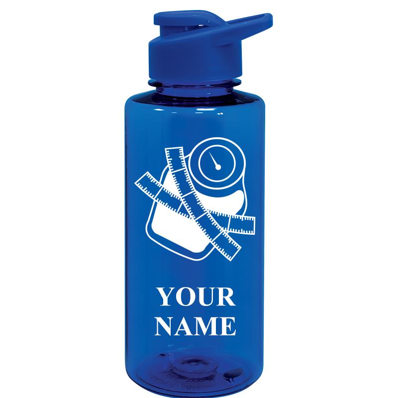 WATER BOTTLE 36OZ BLUE