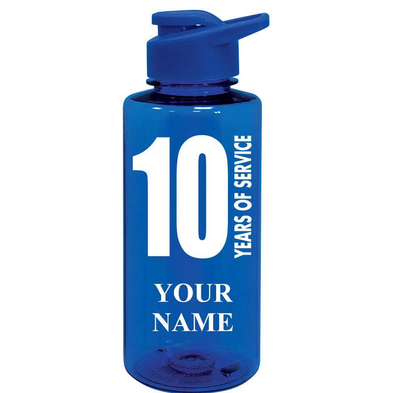 WATER BOTTLE 36OZ BLUE