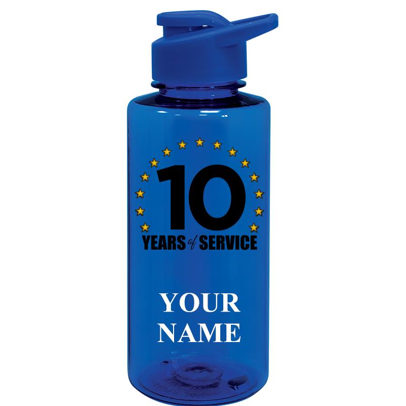 WATER BOTTLE 36OZ BLUE