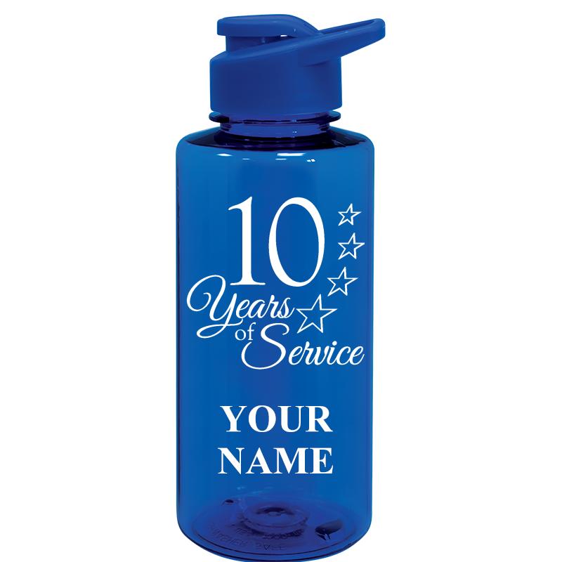 WATER BOTTLE 36OZ BLUE