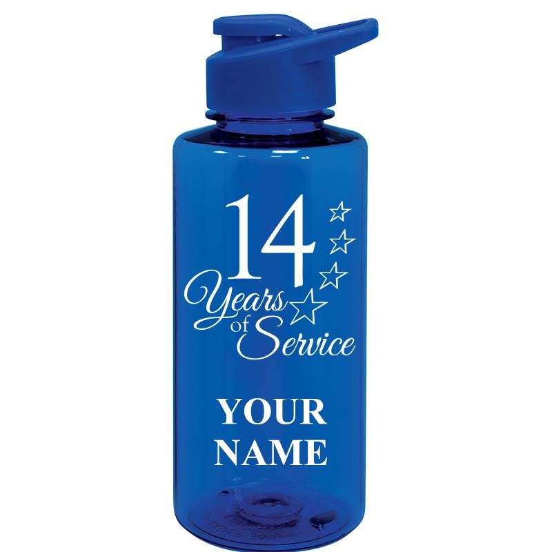 WATER BOTTLE 36OZ BLUE