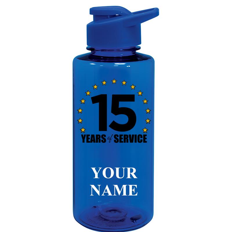 WATER BOTTLE 36OZ BLUE