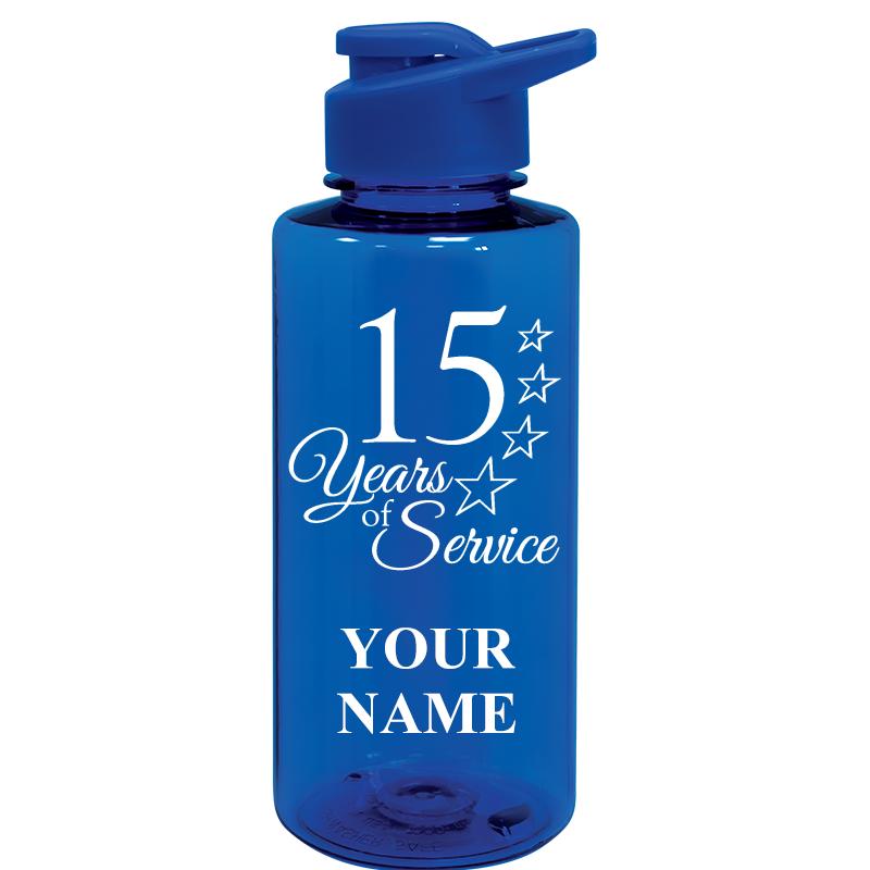 WATER BOTTLE 36OZ BLUE