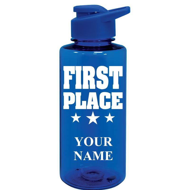WATER BOTTLE 36OZ BLUE