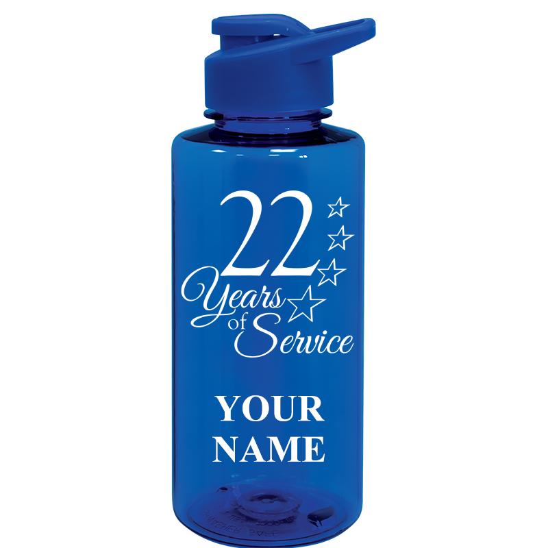 WATER BOTTLE 36OZ BLUE