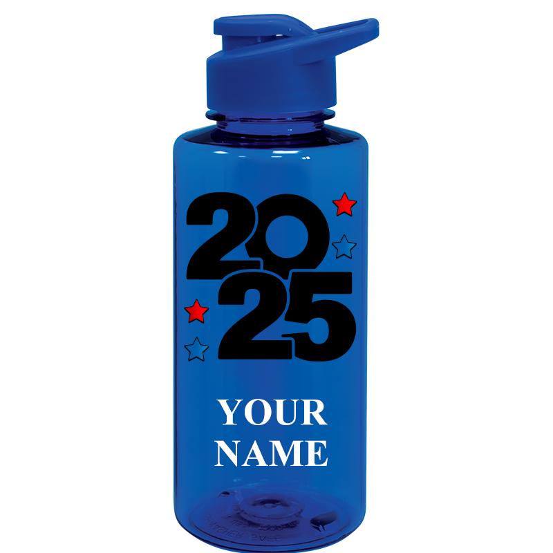 WATER BOTTLE 36OZ BLUE