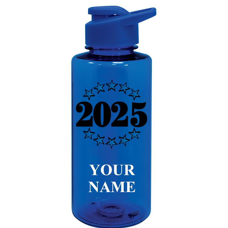 WATER BOTTLE 36OZ BLUE