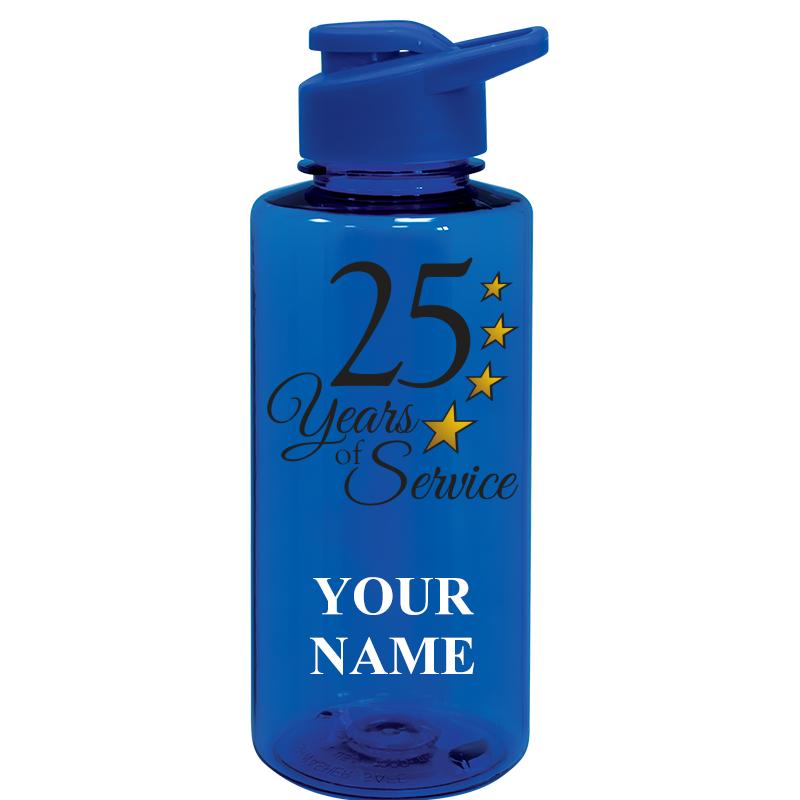 WATER BOTTLE 36OZ BLUE