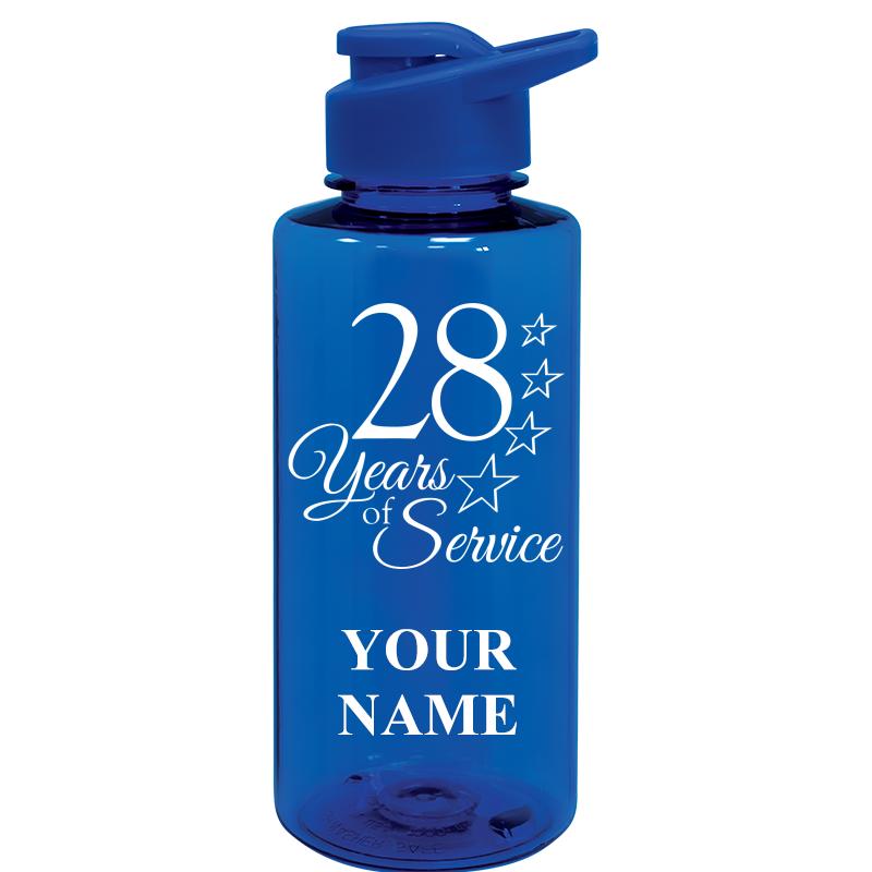 WATER BOTTLE 36OZ BLUE