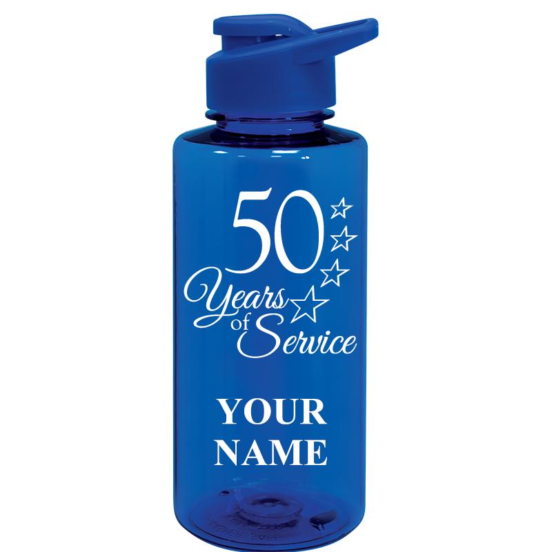 WATER BOTTLE 36OZ BLUE