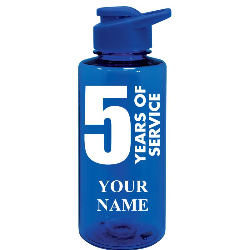 WATER BOTTLE 36OZ BLUE