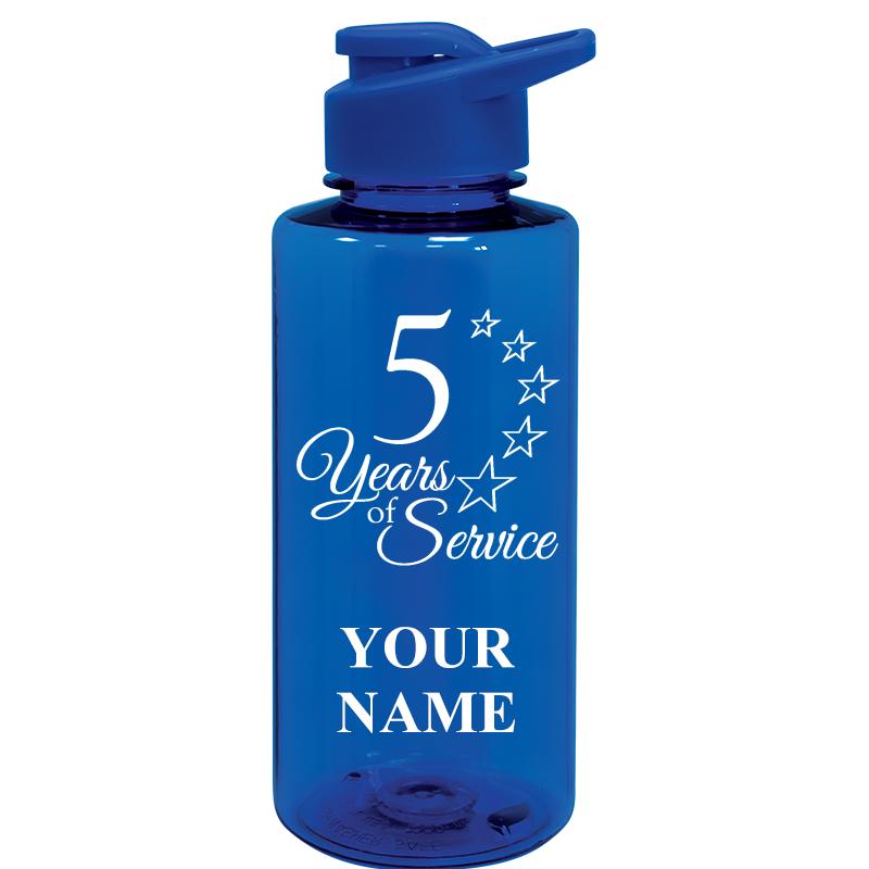 WATER BOTTLE 36OZ BLUE