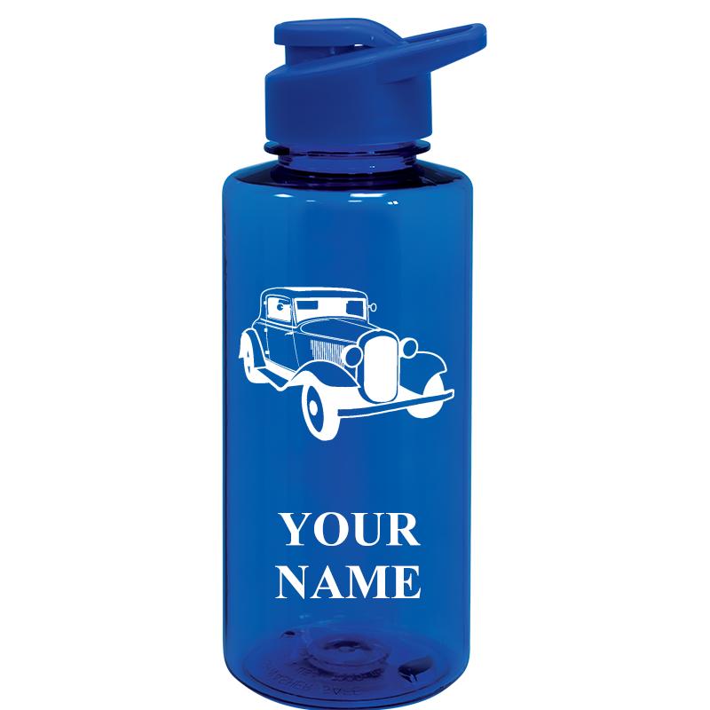 WATER BOTTLE 36OZ BLUE