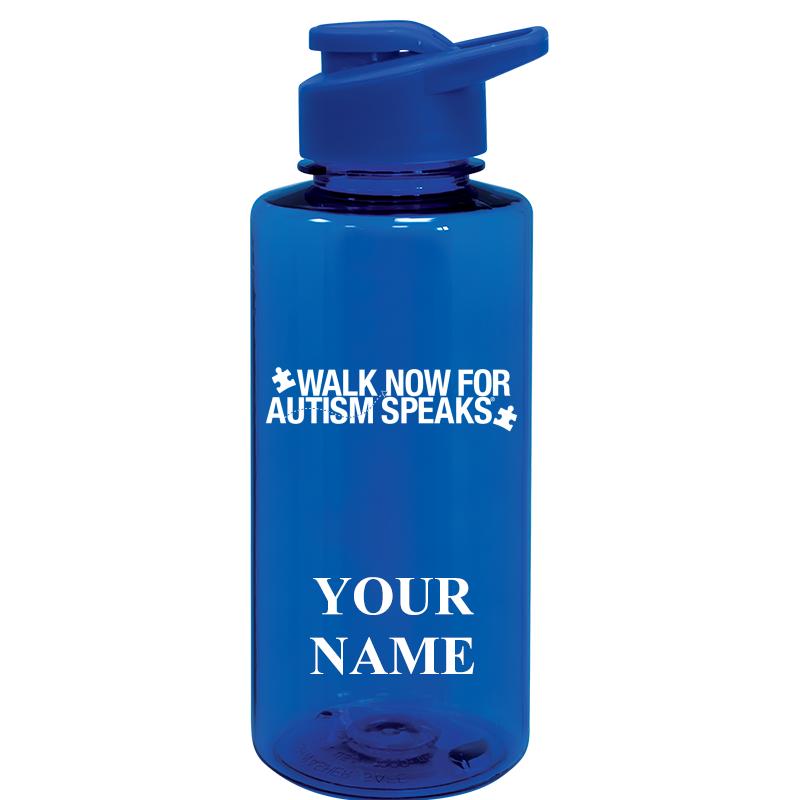 WATER BOTTLE 36OZ BLUE