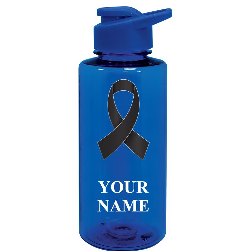 WATER BOTTLE 36OZ BLUE