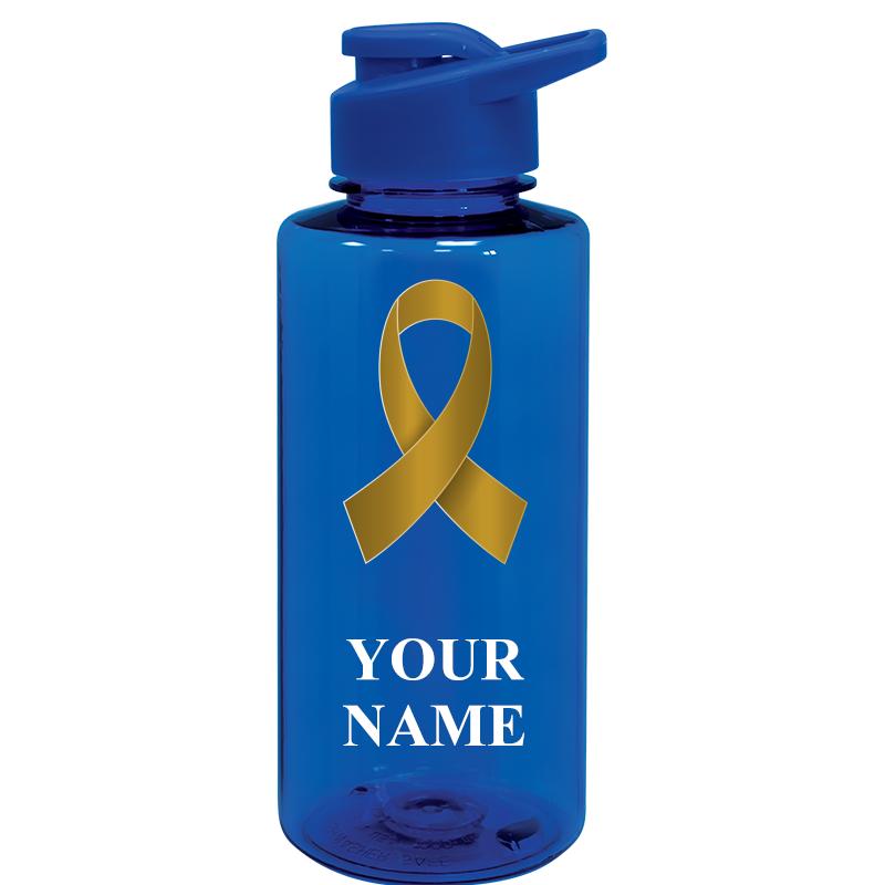 WATER BOTTLE 36OZ BLUE