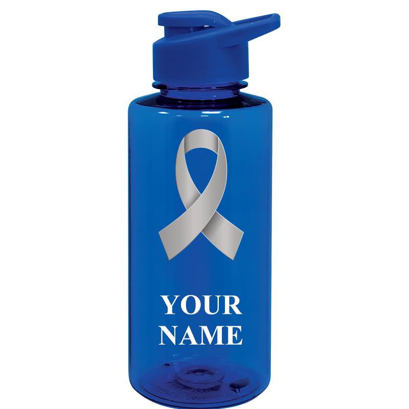 WATER BOTTLE 36OZ BLUE