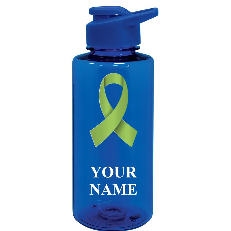 WATER BOTTLE 36OZ BLUE