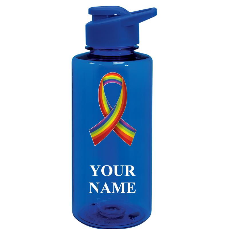 WATER BOTTLE 36OZ BLUE