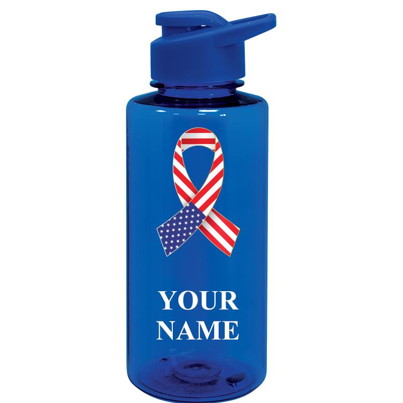 WATER BOTTLE 36OZ BLUE