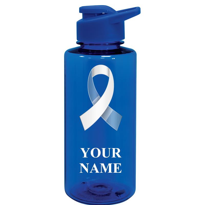 WATER BOTTLE 36OZ BLUE