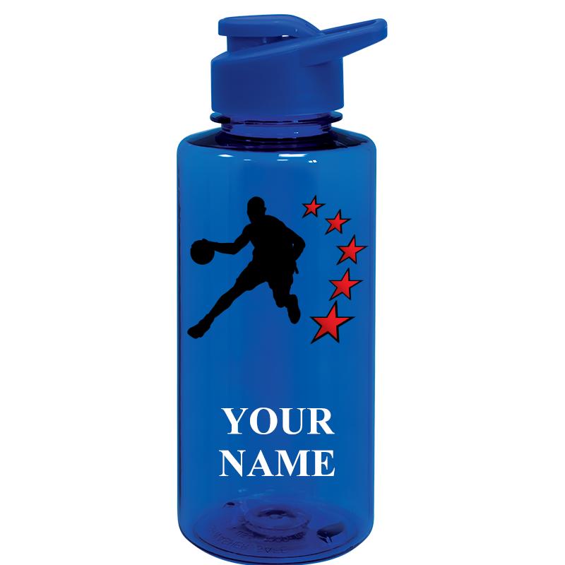 WATER BOTTLE 36OZ BLUE