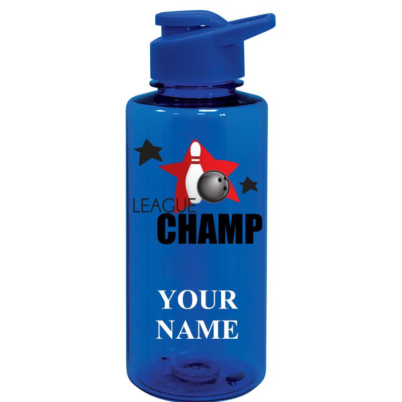 WATER BOTTLE 36OZ BLUE