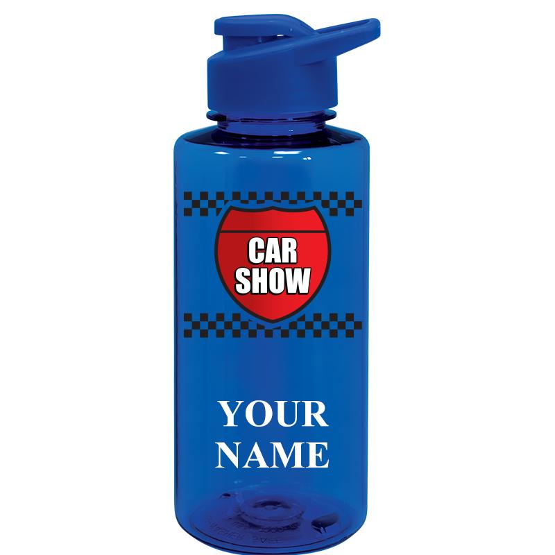 WATER BOTTLE 36OZ BLUE